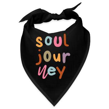 Soul Journey - Bandana - Schwarz - Vorne