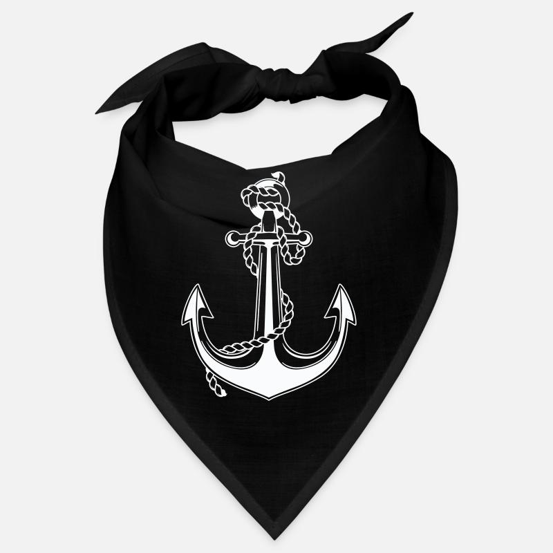 Ancre avec motif de corde Bandana