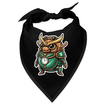 Uhrmacher Scarab Steampunk Emerald Armor - Bandana - Schwarz - Vorne