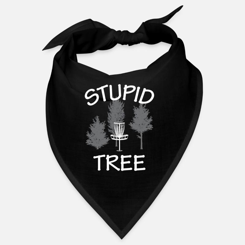 Disque d'arbre stupide Golf Frisbee Disque de golfeurs drôles G Bandana