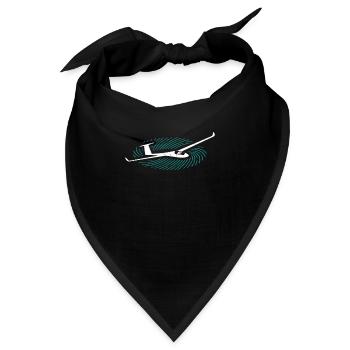 Segelflug - Bandana - Schwarz - Vorne