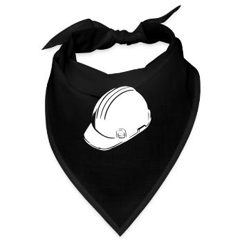 Bauherr - Bandana - Schwarz - Vorne