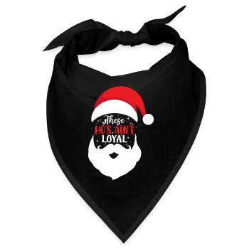 Diese Ho's sind nicht loyal - Bandana - Schwarz - Vorne
