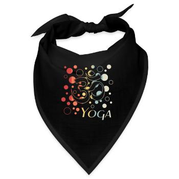 Yoga yoga - Bandana - Schwarz - Vorne