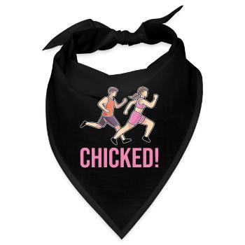 Marathon - Bandana - Schwarz - Vorne