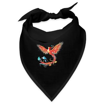 Phönix - Bandana - Schwarz - Vorne