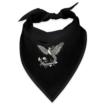 Phönix - Bandana - Schwarz - Vorne