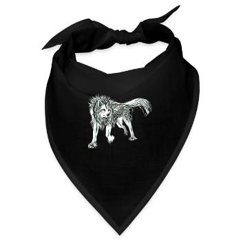 Werwolf - Bandana - Schwarz - Vorne
