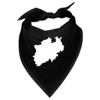 Nordrhein Westfalen - Bandana - Schwarz - Vorne