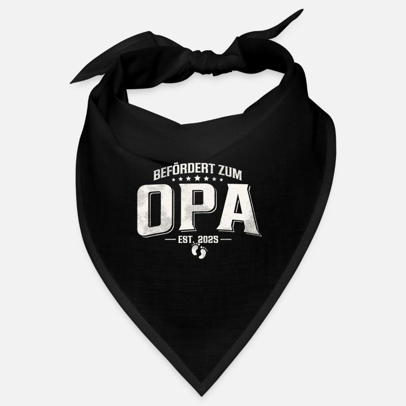 Befördert zum Opa 2025 Bandana