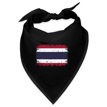 Thailand - Bandana - Schwarz - Vorne