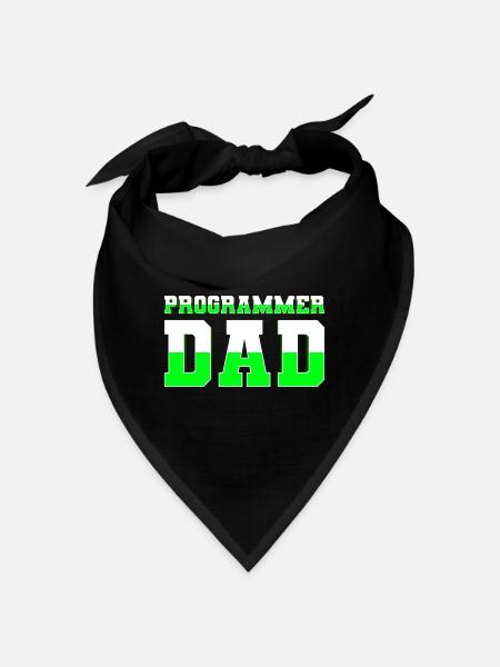 Programmer Coder Software Developer - Bandana - black - Front