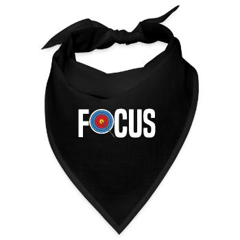 Bogenschütze Bogensport Pfeil Bogen Bogenschießen - Bandana - Schwarz - Vorne