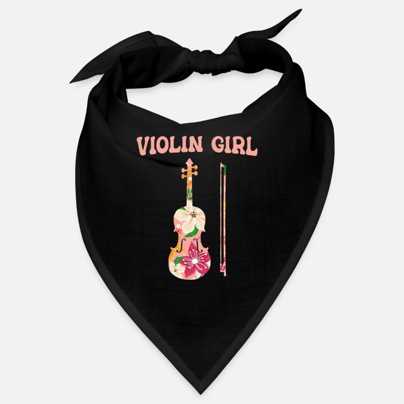 Violoniste Violoniste Violon Violon - Bandana - noir