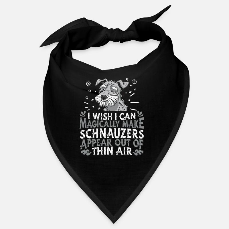 Schnauzer Chien Géant Schnauzer Bandana
