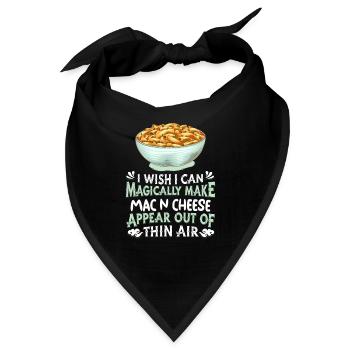 Mac N Cheese - Bandana - Schwarz - Vorne