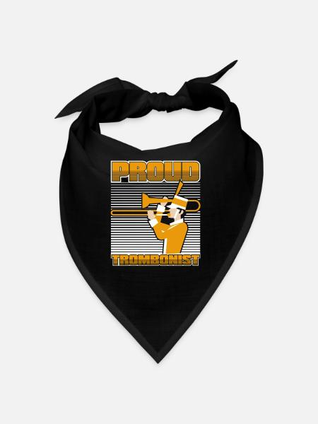 Posaune - Bandana - Schwarz