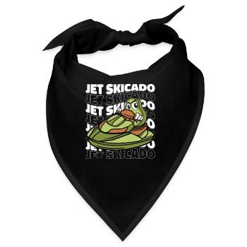 Jetski Jet Ski Motorschlitten - Bandana - Schwarz - Vorne