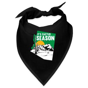 Kaktus Garten Kaktus - Bandana - Schwarz - Vorne
