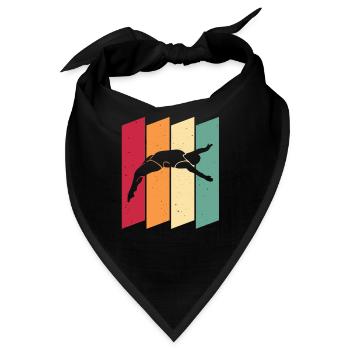 Turmspringen Turmspringer - Bandana - Schwarz - Vorne