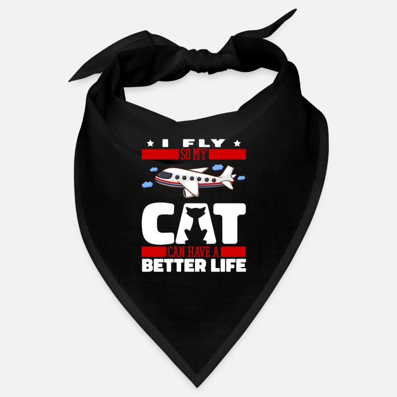 Flugbegleiter Stewardess Katze Bandana