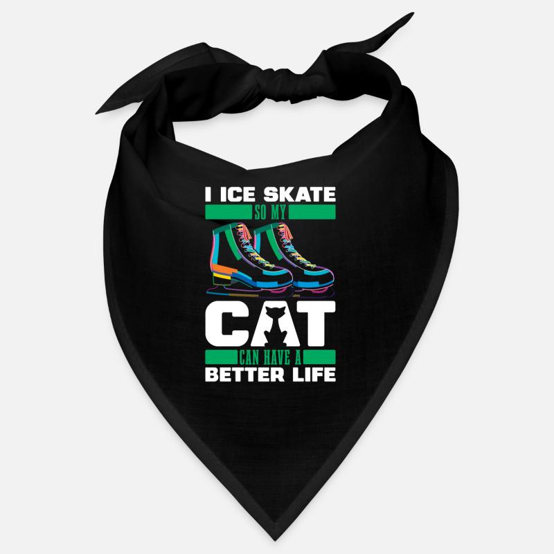 Chat patineur Bandana