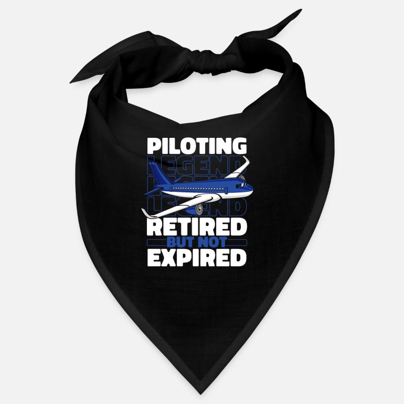 Retired Aircraft Pilot Bandana