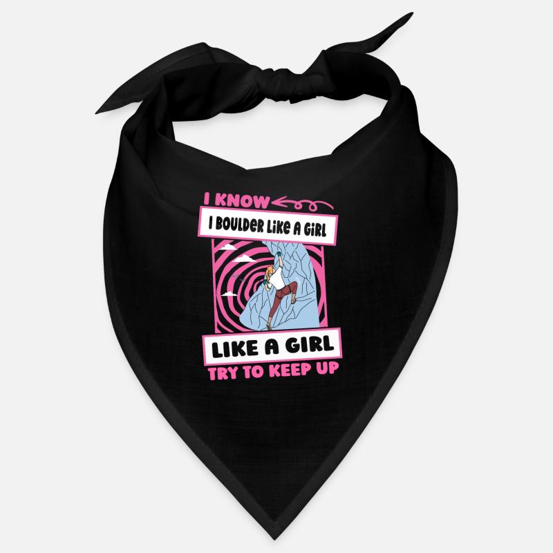 Bouldern Bouldering Mädchen Bandana