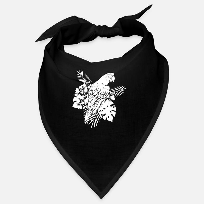 Fleurs de perroquet Bandana