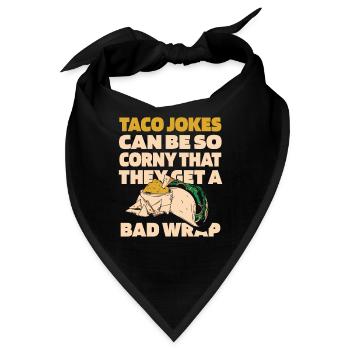 Hobbygärtner Garten Spaß - Bandana - Schwarz - Vorne