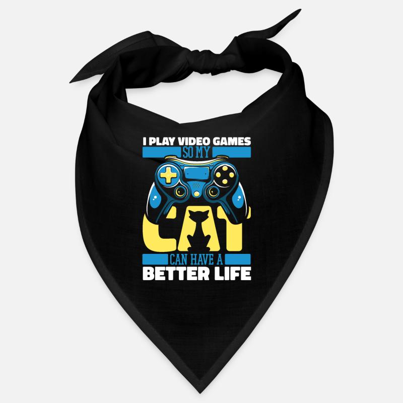 Chat de jeu Gamer Bandana