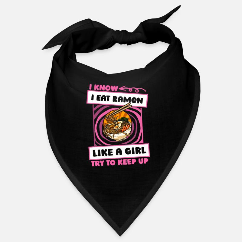 Ramen Lustig - Bandana - Schwarz