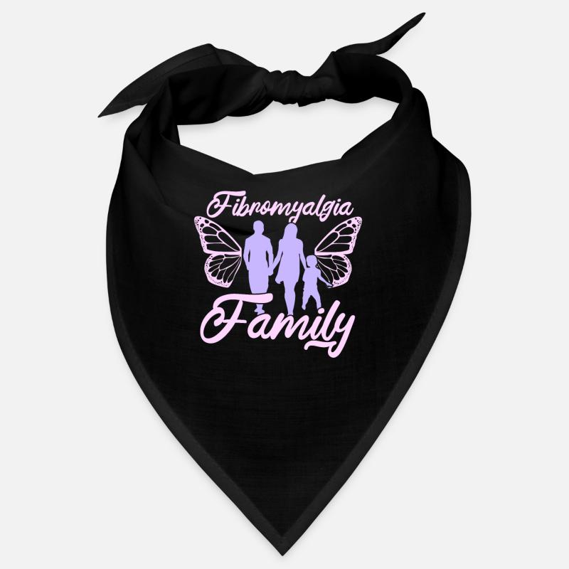 Fibromyalgie Rheuma - Bandana - Schwarz