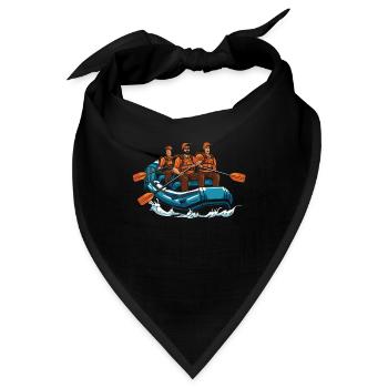 Rafting - Bandana - Schwarz - Vorne