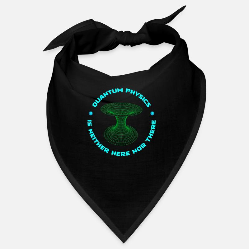 Physik Phyiker Witzig Quantenphysik - Bandana - Schwarz