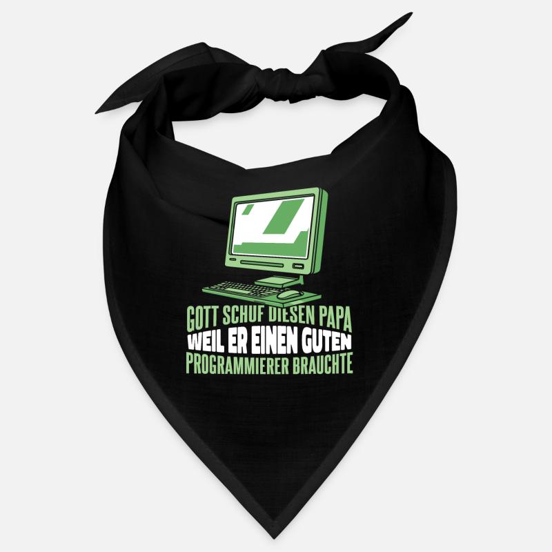 Entwickler Coder Programmierer - Bandana - Schwarz