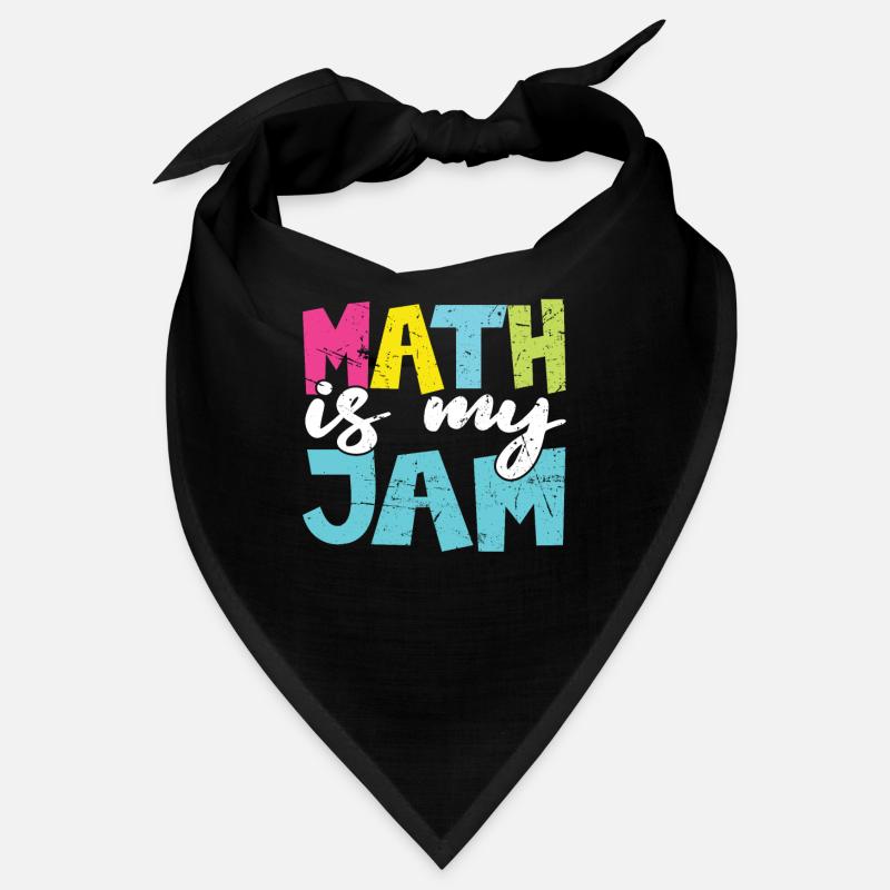 Professeur de mathématiques Professeur de mathématiques Funny Math Is My Jam Bandana