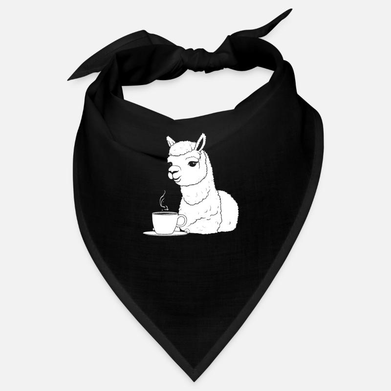 Alpaka Kaffee Bandana