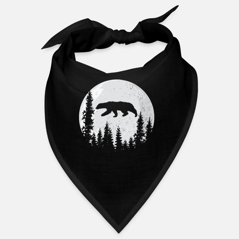 Honey Badger Ratel Moon Bandana