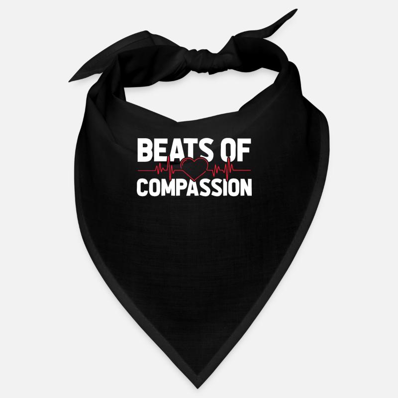 Infirmière ECG Coeur Bandana
