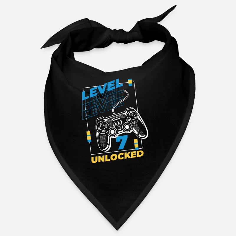 Gamer Gaming Niveau 7 Débloqué Bandana