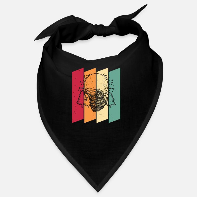 Sheep Moon Howling Bandana
