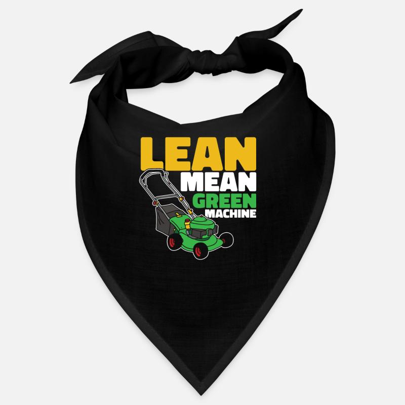 Lawn mower mowing Bandana