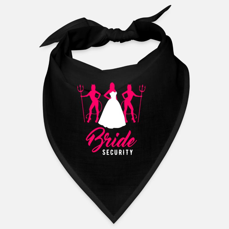 Junggesellenabschied Hochzeit Braut Security Bandana