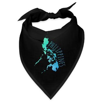 Philippines - Bandana - Schwarz - Vorne
