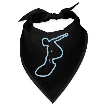 Surfer Surfer - Bandana - Schwarz - Vorne