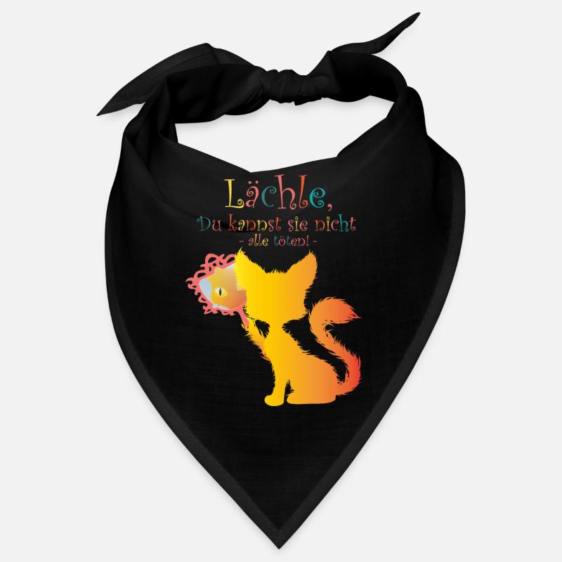 Verrueckte Katze 01 01 Bandana