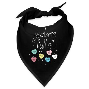 Grundschule Grundschullehrer - Bandana - Schwarz - Vorne