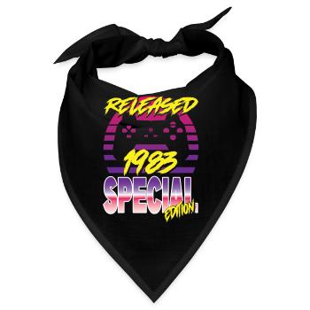 Released 1983 Special Edition - Bandana - Schwarz - Vorne