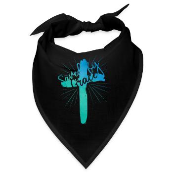 Saved by Grace - Bandana - Schwarz - Vorne
